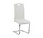 Chaise De Salle à Manger Set De 2 Cuir Pu Blanc Cassé Picknes