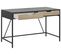 Table De Bureau 120 X 60 Cm Noir Jena