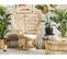 Chaise De Jardin Rotin Beige Emmanuelle