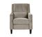 Fauteuil Velours Taupe Egersund