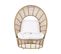 Rotin Chaise De Jardin Beige Lido