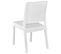 Lot De 4 Chaises De Jardin Blanches Fossano