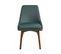 Chaise De Salle à Manger Set De 2 Tissu Vert Foncé Melfort