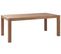 Table De Jardin 190 X 105 Cm Bois Solide Bois Clair Monsano