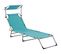 Chaise Longue Métal Turquoise Foligno