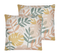 Lot De 2 Coussins Beige Ilex 45 X 45 Cm