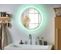 Miroir Lumineux Rond LED Ø 58 Cm Brinay