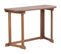 Table De Jardin 110 X 47 Cm Bois Solide Bois Clair Treia