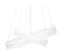 Lampe Suspendue LED En Métal Blanc Puzi