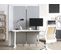 Cloison Amovible De Bureau 184 X 184 Cm Gris Clair Standi