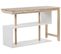 Bureau Réglable 120 X 45 Cm Blanc Chandler