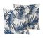 Lot De 2 Coussins Bleu Marine Elati 45 X 45 Cm