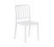 Lot De 2 Chaises De Jardin Blanches Sersale