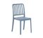 Lot De 2 Chaises De Jardin Bleues Sersale