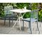 Lot De 2 Chaises De Jardin Bleues Sersale