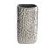 Aluminium Vase à Fleurs 31 Cm Argenté Palmyra