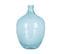 Verre Vase Décoratif 39 Cm Bleu Roti