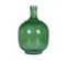 Verre Vase Décoratif 24 Cm Vert Paratha