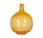 Verre Vase Décoratif 34 Cm Orange Gosht