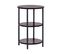 Table D'appoint Bois Sombre/noir Tolar