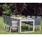 Lot De 4 Chaises De Jardin Grises Bacoli