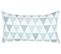 Lot De 2 Coussins Bleu Trifos 40 X 70 Cm