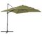 Parasol En Porte-à-faux Vert 2,45 X 2,45 M Monza Ii