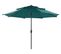 Parasol De Jardin D 2.85 M Vert Émeraude Bibione