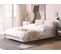 Lit Double En Velours Rose 140 X 200 Cm Melle