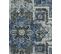 Tapis Gris Et Bleu 80 X 240 Cm Kottar