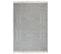 Tapis En Coton 160 X 230 Cm Gris Et Blanc Khenifra