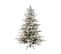 Sapin De Noël 180 Cm Blanc Pré-allumé Brisco