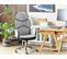 Chaise De Bureau Gris Clair Splendid