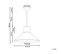 Lampe Suspension Blanc Et Naturel Mantua