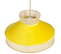 Lampe Suspension En Rotin Jaune Et Naturel Batali