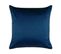 Lot De 2 Coussins Velours Bleu Foncé Crocus 45 X 45 Cm