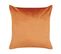 Lot De 2 Coussins Velours Orange Crocus 45 X 45 Cm