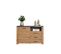 Petit Buffet 1 Porte, 3 Tiroirs Et 1 Niche - L127 Cm