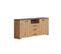 Buffet 2 Portes, 3 Tiroirs Et 1 Niche - L180 Cm