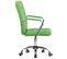 Fauteuil De Bureau Terni Vert/similicuir