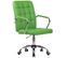 Fauteuil De Bureau Terni Vert/similicuir