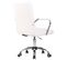 Fauteuil De Bureau Terni Blanc /similicuir