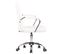 Fauteuil De Bureau Terni Blanc /similicuir