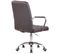 Fauteuil De Bureau Terni Marron/similicuir