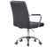 Fauteuil De Bureau Terni Noir /similicuir