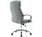 Fauteuil De Bureau Faro Xl Gris/tissu