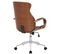 Fauteuil De Bureau Melilla En Similicuir Noyer / Noir