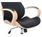 Fauteuil De Bureau Melilla En Similicuir Nature / Noir