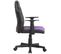 Fauteuil De Bureau Fun Pour Enfants Noir / Violet