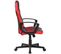 Fauteuil De Bureau / Gaming Glendale En Similicuir Et Tissu En Maille Noir / Rouge